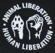 Zum Sweat-Jacket "Animal Liberation - Human Liberation" für 27,00 € gehen.