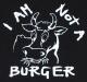 Zum Kapuzen-Longsleeve "I am not a burger" für 18,00 € gehen.
