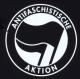 Zum taillierter Kapuzen-Pullover "Antifaschistische Aktion (schwarz/schwarz)" für 28,00 € gehen.
