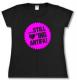 Zum tailliertes T-Shirt "... still loving antifa! (pink)" für 14,00 € gehen.