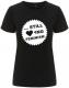 Zum tailliertes Fairtrade T-Shirt "... still loving feminism" für 18,10 € gehen.