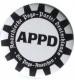 37mm Magnet-Button: APPD - Zahnkranz