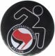 Zur Artikelseite von "RollifahrerIn Antifaschistische Aktion (rot/schwarz)", 37mm Magnet-Button für 2,50 €