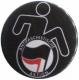 Zur Artikelseite von "RollifahrerIn Antifaschistische Aktion (schwarz/rot)", 37mm Magnet-Button für 2,50 €