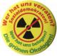 Zur Artikelseite von "Wer hat uns verraten? Sozialdemokraten! Wer hat uns belogen? Die grünen Ökologen!", 37mm Magnet-Button für 2,50 €