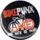Zur Artikelseite von "Bikepunx - too lazy to walk", 50mm Magnet-Button für 3,00 €