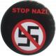Zur Artikelseite von "Durchgestrichenes Hakenkreuz - Stop Nazi", 50mm Magnet-Button für 3,00 €