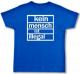 Zur Artikelseite von "Kein Mensch ist Illegal (weiß/blau)", Fairtrade T-Shirt für 19,45 €