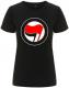 Zur Artikelseite von "Antifaschistische Aktion (rot/schwarz, ohne Schrift)", tailliertes Fairtrade T-Shirt für 18,10 €