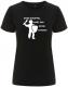Zur Artikelseite von "Ohne Knüppel habt Ihr keine Chance", tailliertes Fairtrade T-Shirt für 18,10 €