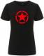 Zur Artikelseite von "Roter Stern im Kreis (red star)", tailliertes Fairtrade T-Shirt für 18,10 €