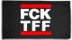 Fahne / Flagge (ca. 150x100cm): FCK TFF