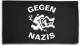 Zur Artikelseite von "Gegen Nazis", Fahne / Flagge (ca. 150x100cm) für 25,00 €