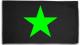 Zur Artikelseite von "Grüner Stern", Fahne / Flagge (ca. 150x100cm) für 25,00 €