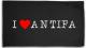 Zur Artikelseite von "I love Antifa", Fahne / Flagge (ca. 150x100cm) für 25,00 €