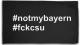 Zur Artikelseite von "#notmybayern #fckcsu", Fahne / Flagge (ca. 150x100cm) für 25,00 €