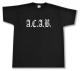 Zur Artikelseite von "A.C.A.B. Fraktur", T-Shirt für 15,00 €