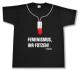 T-Shirt: FEMINISMUS, IHR FOTZEN! (Variante 2)