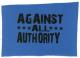 Against All Authority (schwarz/blau)