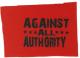 Against All Authority (schwarz/rot)