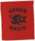 Gegen Nazis (schwarz/rot)