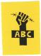 ABC-Zeichen (schwarz/gelb)