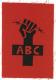 ABC-Zeichen (schwarz/rot)