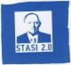 Stasi 2.0 (weiß/blau)
