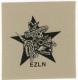 Zapatistas Stern EZLN (schwarz/grau)