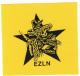 Zapatistas Stern EZLN (schwarz/gelb)