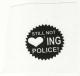 Still not loving police! (schwarz/weiß)