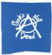 Punks not Dead (Anarchy) (weiß/blau)