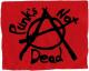 Punks not Dead (Anarchy) (schwarz/rot)