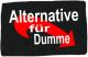 Alternative für Dumme (schwarz)