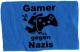 Gamer gegen Nazis (schwarz/blau)