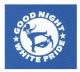 Good night white pride (dünner Rand) (weiß/blau)