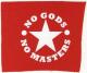No gods no masters (weiß/rot)