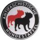 Zur Artikelseite von "Antifaschistische Hundestaffel (Bulldogge)", 50mm Button für 1,40 €