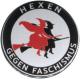 Zur Artikelseite von "Hexen gegen Faschismus (rot/schwarz)", 50mm Button für 1,40 €