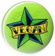 50mm Button: Veganer Stern