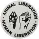 Aufkleber: Animal Liberation - Human Liberation