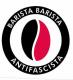 Aufkleber: Barista Barista Antifascista (Bohne)