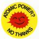 Aufkleber: Atomic Power? No Thanks