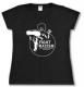 tailliertes T-Shirt: Fight Racism - Collectivo Sottocultura Antifascista
