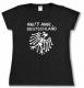 Zur Artikelseite von "Halt's Maul Deutschland (weiß)", tailliertes T-Shirt für 14,00 €
