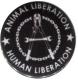 Zur Artikelseite von "Animal Liberation - Human Liberation (Zange)", 25mm Button für 0,90 €