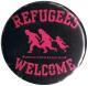 Zur Artikelseite von "Refugees welcome (pink)", 25mm Button für 0,90 €