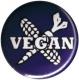 25mm Button: Vegan Cross