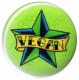 25mm Button: Veganer Stern