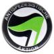 Zur Artikelseite von "Antispeziesistische Aktion (schwarz-grün/schwarz)", 25mm Magnet-Button für 2,00 €